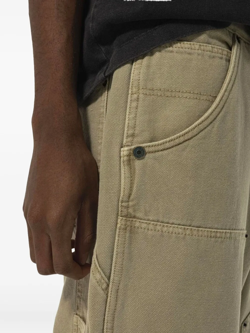 Goodies Sportive Mustang straight-leg trousers - Bruin