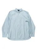 Goodies Sportive striped patch-pocket shirt - Blue