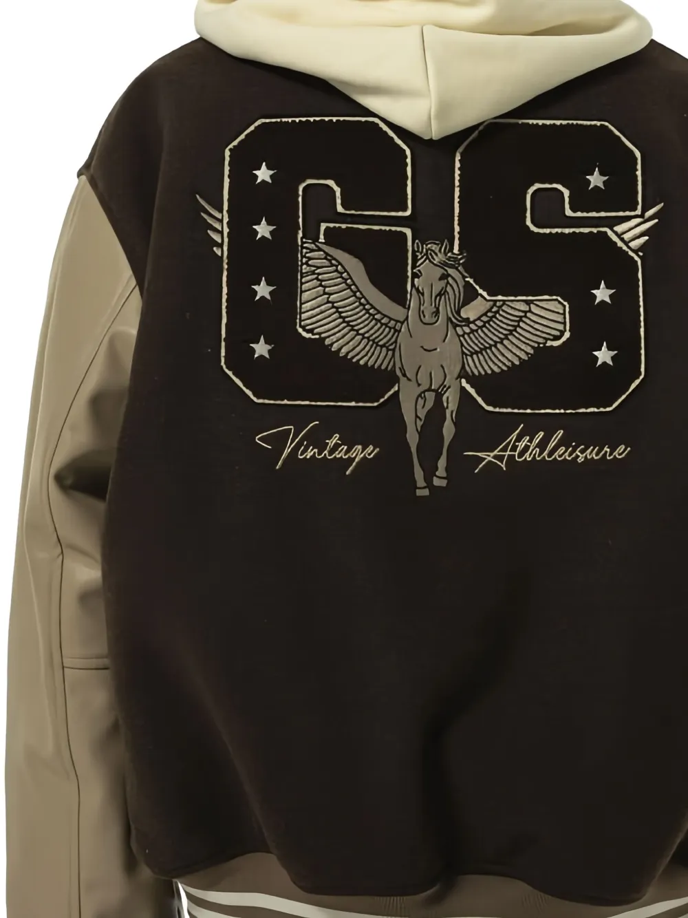 Goodies Sportive Logo-embroidered Bomber Jacket In Black