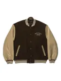 Goodies Sportive logo-embroidered bomber jacket - Brown