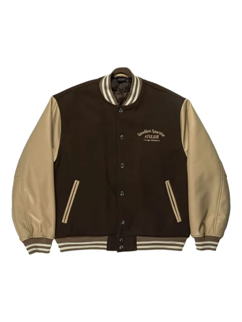 Goodies Sportive logo-embroidered bomber jacket