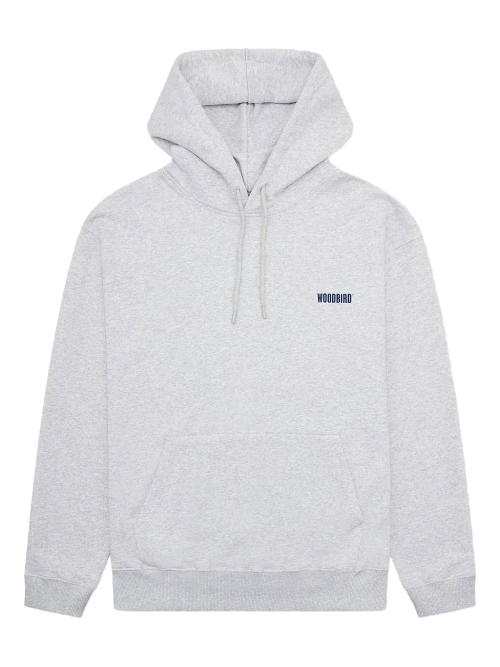 Woodbird WBPacs Balance djustable drawstrings hoodie | Grey | Image 1