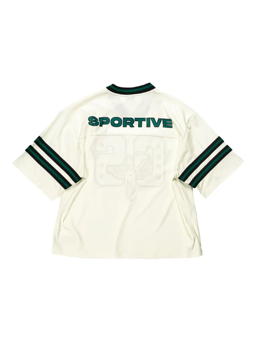 Goodies Sportive Pegasus-appliqué T-shirt In White