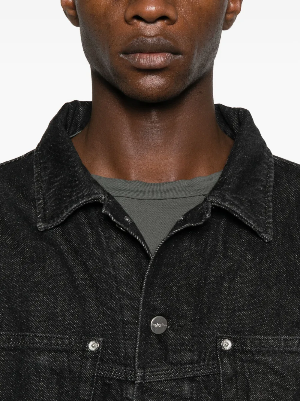 Replay Jack met borstzak Zwart