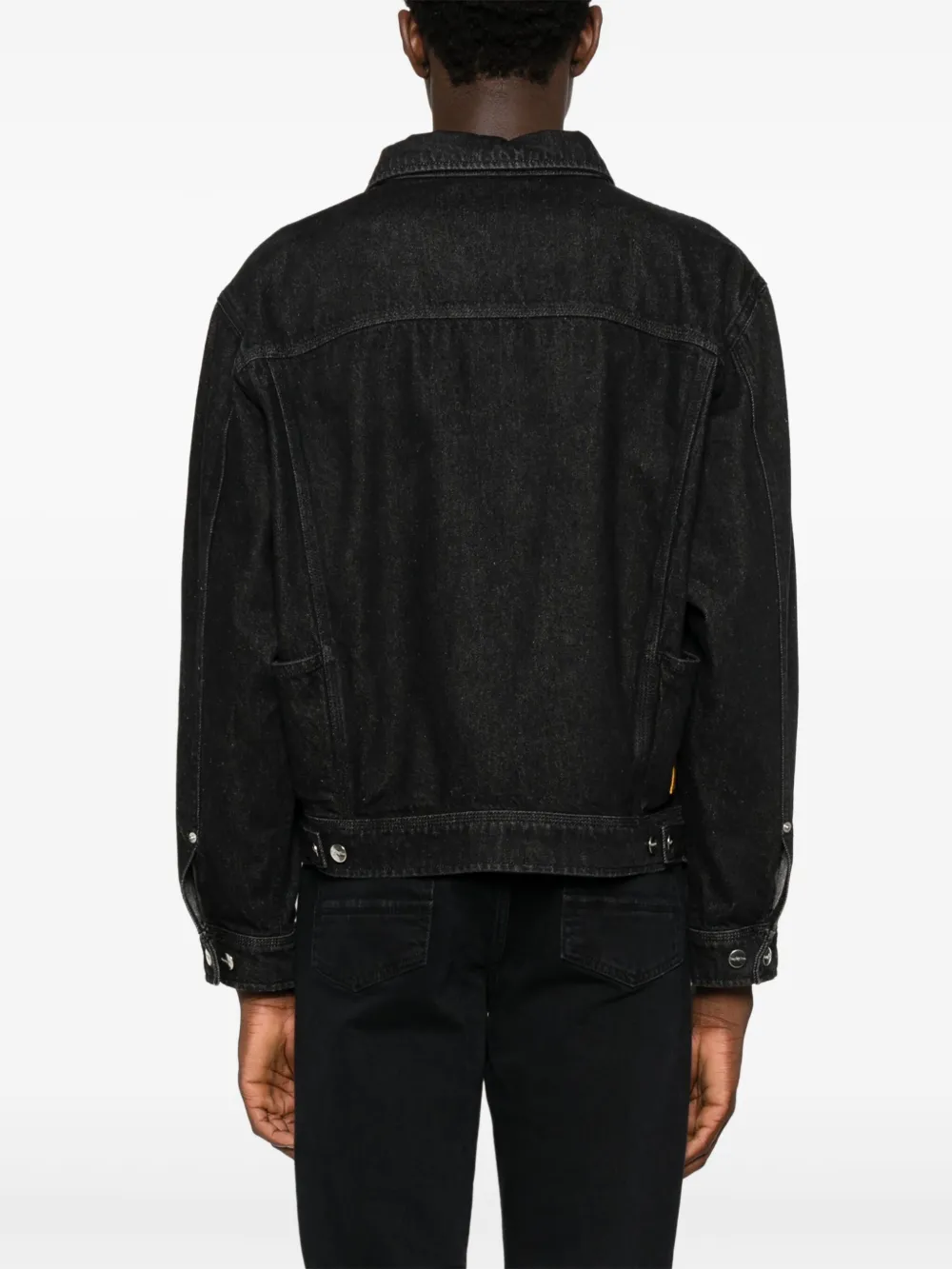 Replay Jack met borstzak Zwart