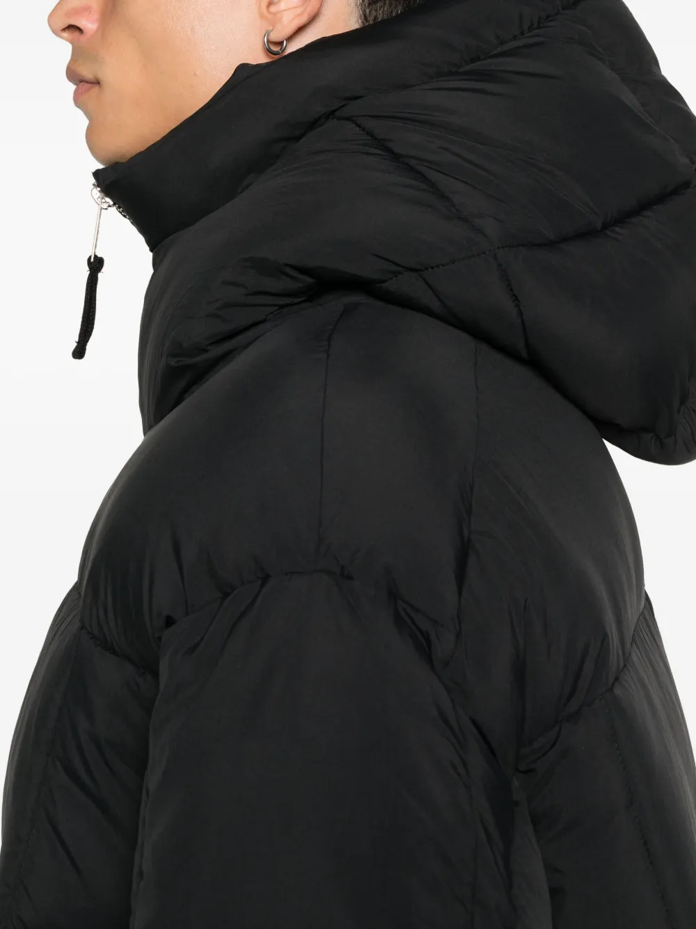 Thom Krom Jack met capuchon Zwart