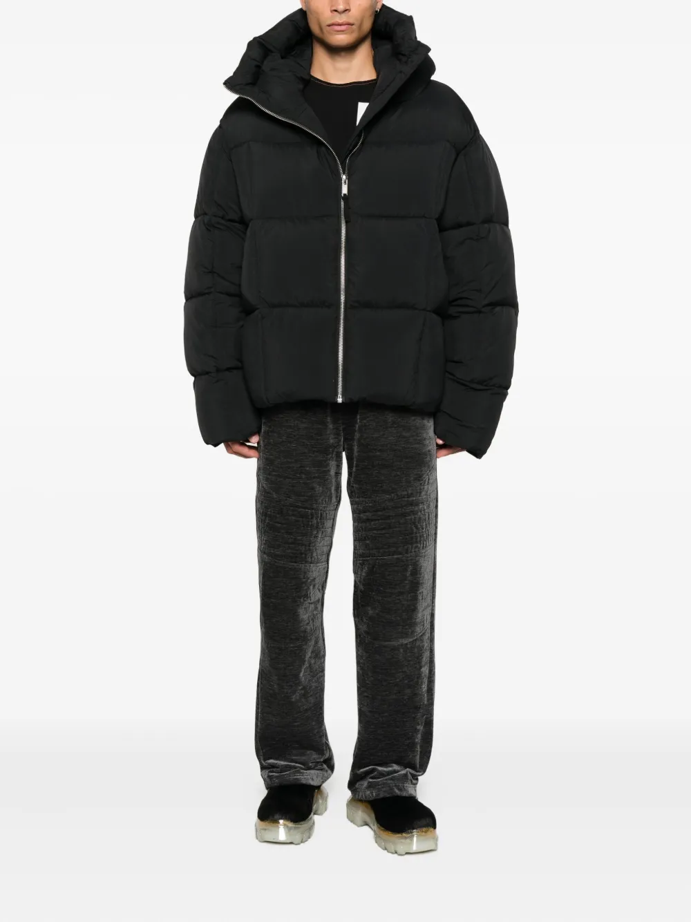 Thom Krom zip-up hooded jacket | Hooded Jackets | Image 2