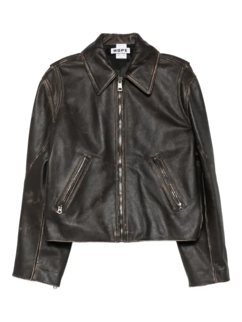 Hope For Men Void leather jacket