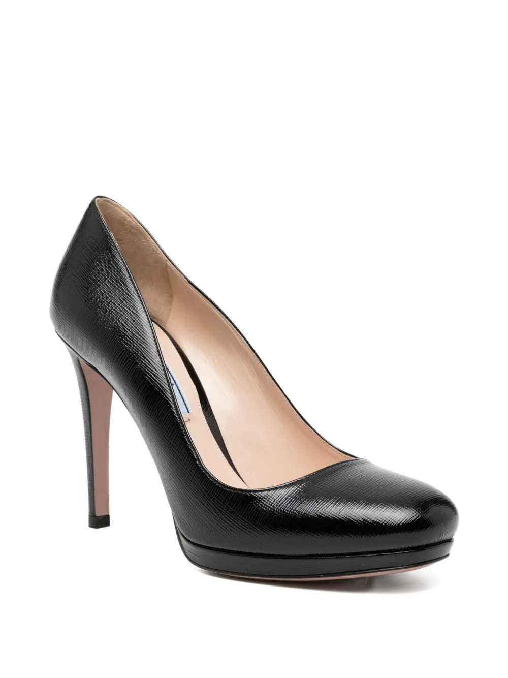 Prada Pre-Owned 120 mm Saffiano pumps - Zwart