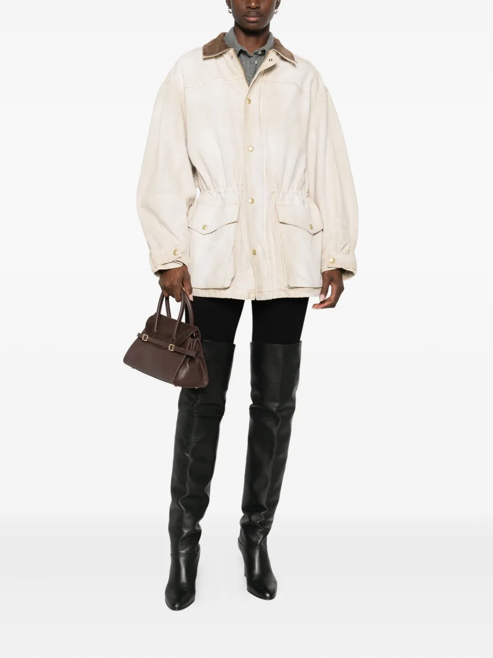 6397 corduroy-collar jacket | Military Jackets | Image 2