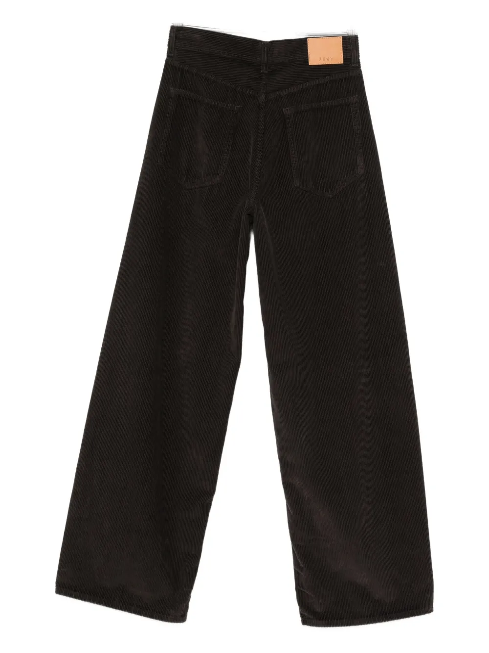 6397 Ribfluwelen broek - Bruin