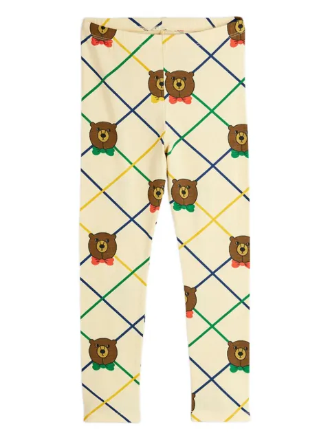 Mini Rodini bear-print trousers
