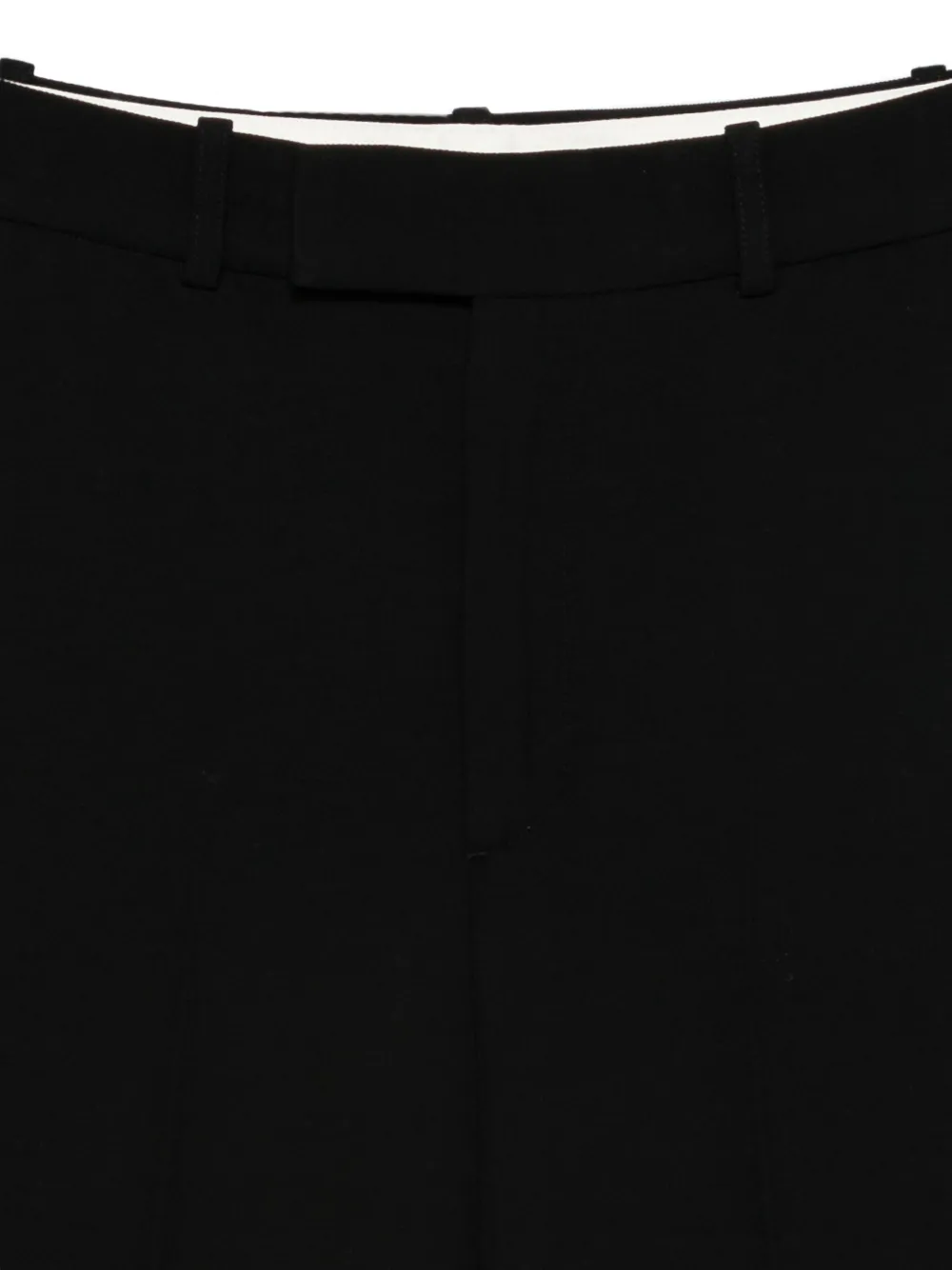 Rohe Pressed-crease Trousers In Black