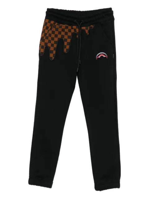 sprayground kid checkered track pants