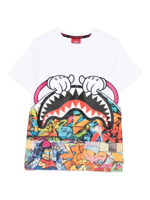 sprayground kid graphic-print t-shirt