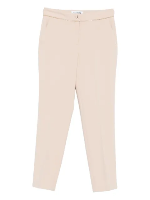 Blugirl pantalones con detalle de cierre