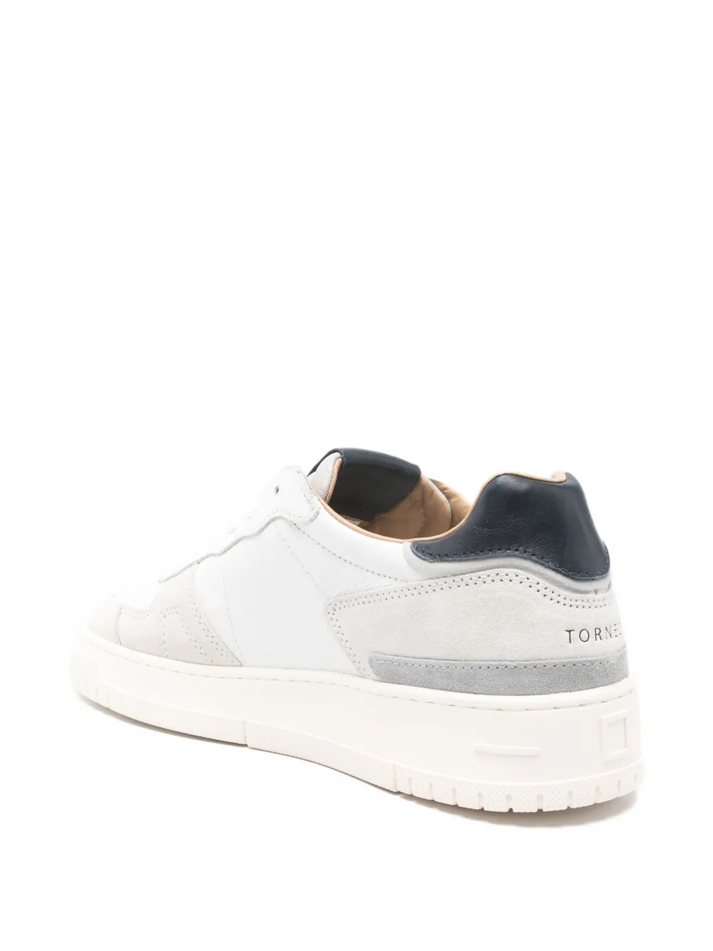 D.A.T.E. panelled sneakers Wit