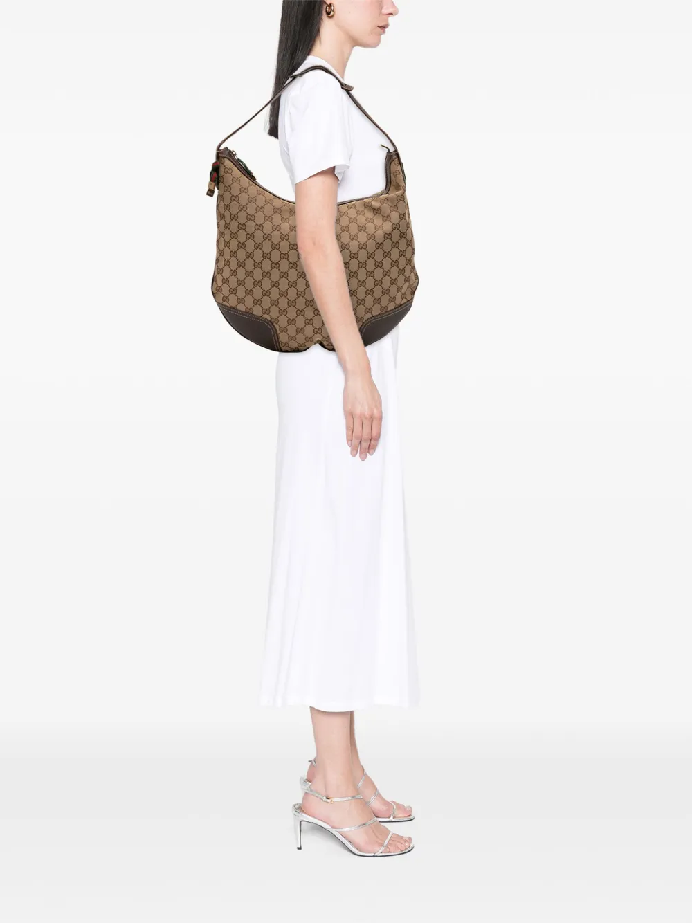 Gucci Pre-Owned 2016-2025 Large GG Canvas Princy hobo bag | Pre-Owned | Image 2