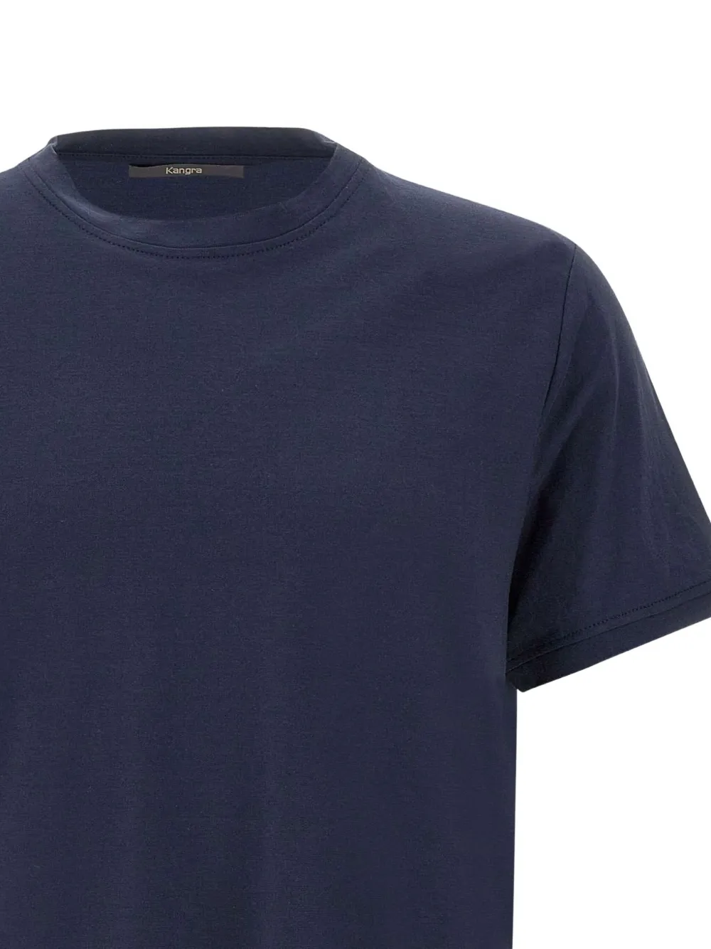 Kangra Katoenen T-shirt Blauw