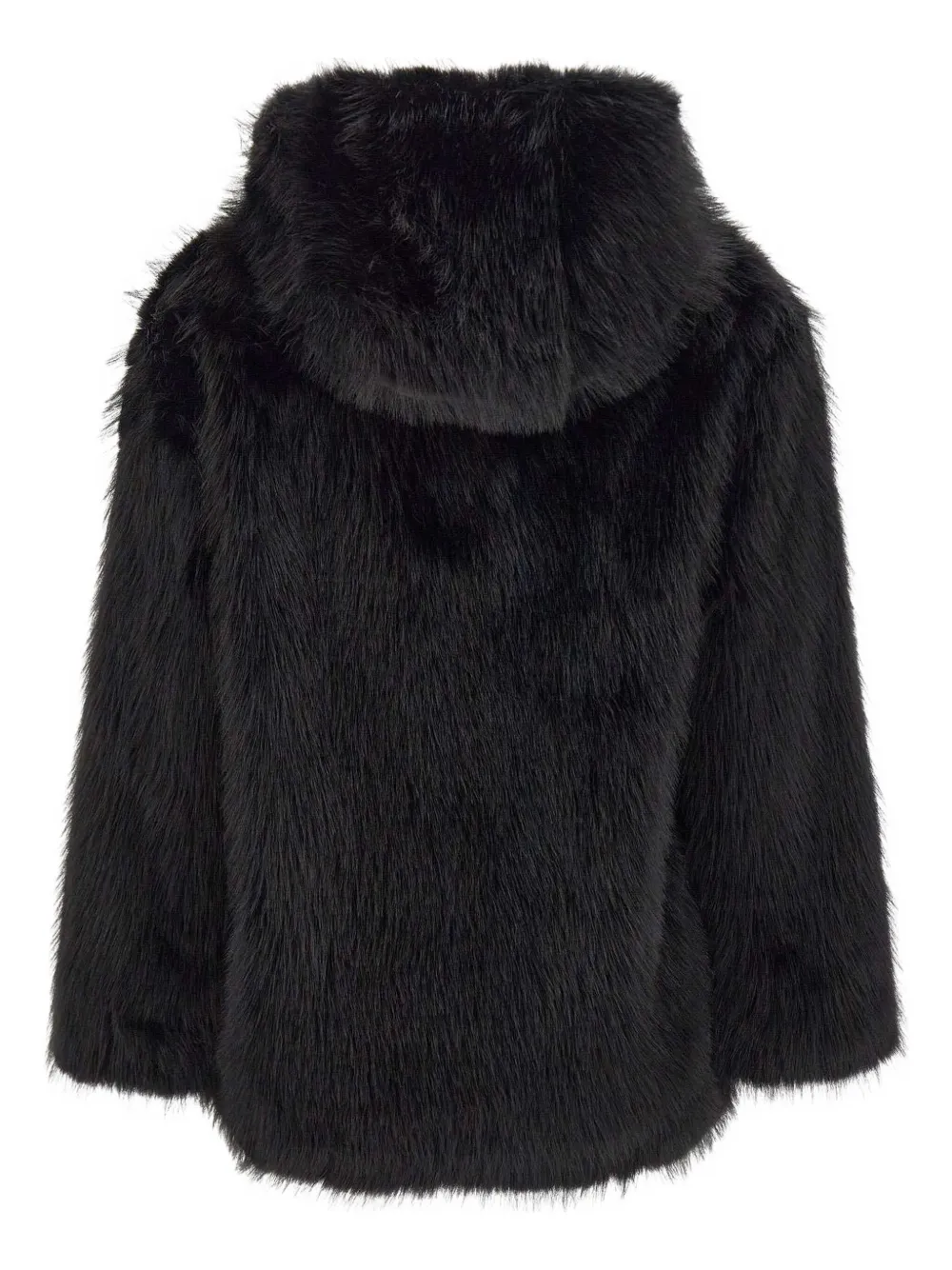  Kaos Faux Fur Coat - Black 