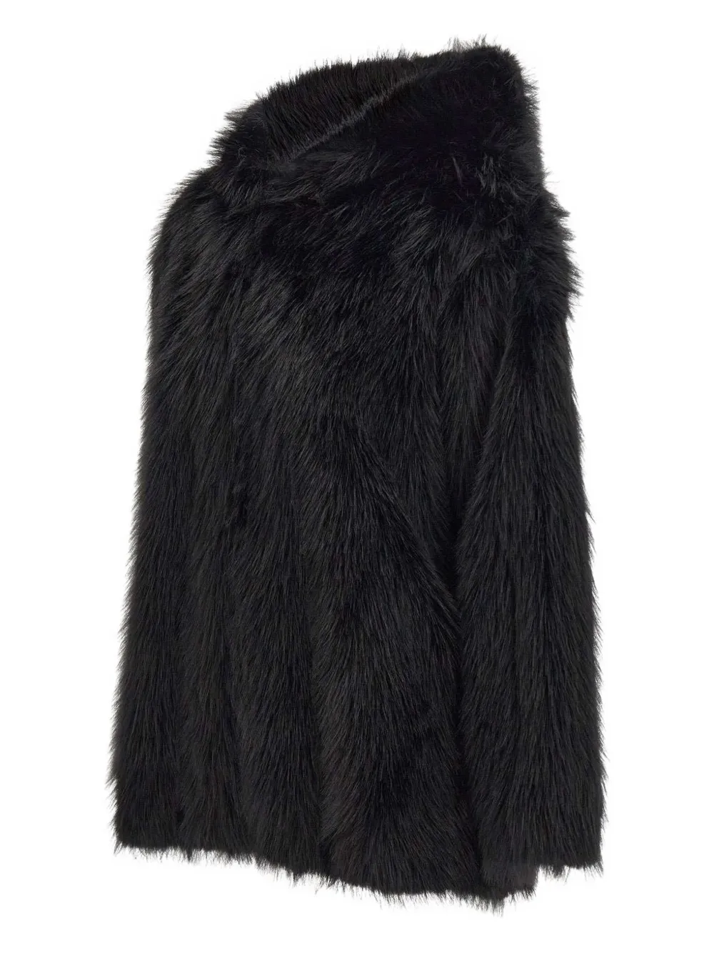  Kaos Faux Fur Coat - Black 