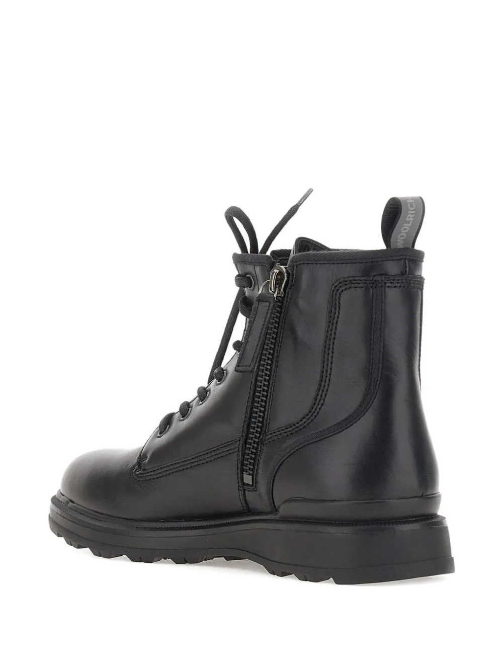 Woolrich Grove bikerlaarzen Zwart