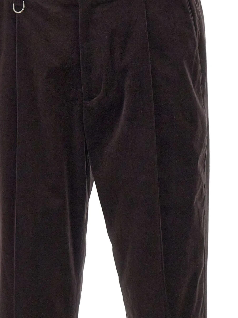 Paolo Pecora Straight-leg Trousers In Brown