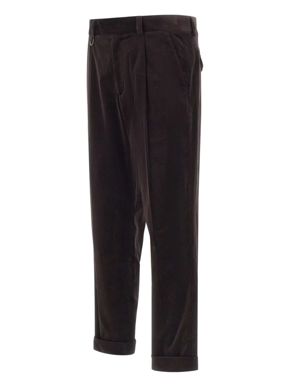 Paolo Pecora Straight-leg Trousers In Brown