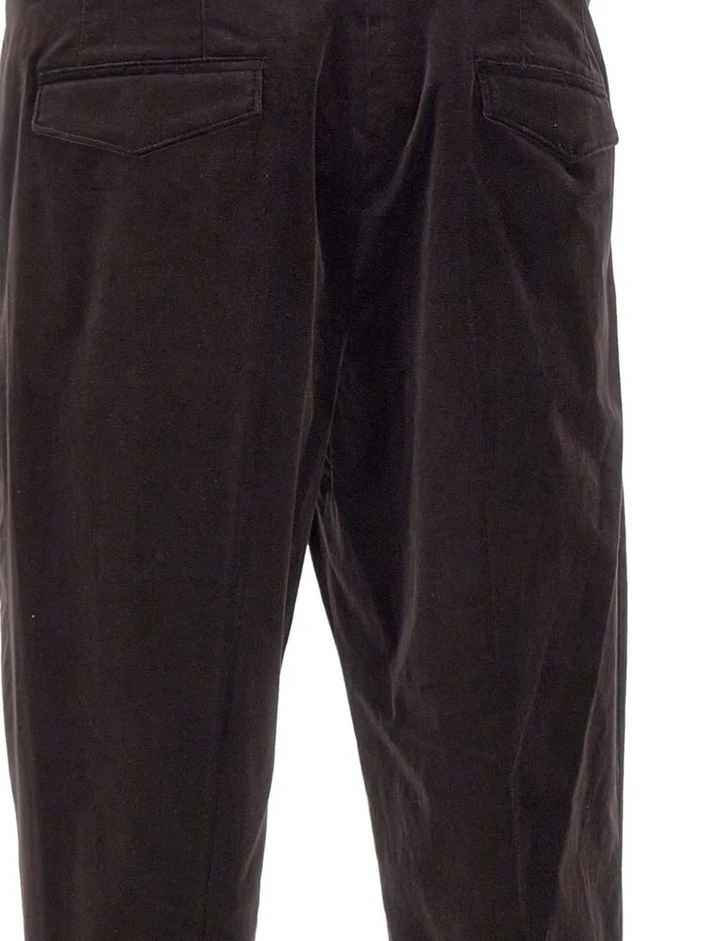 Paolo Pecora Straight-leg Trousers In Brown