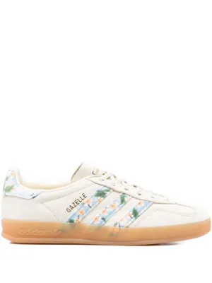 adidas gazelle silver green womens adidas Originals Beige & Brown Handball Spezial Sneakers
