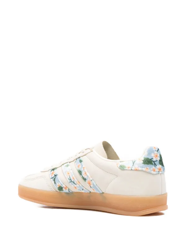 Adidas x Liberty London Gazelle Indoor Sneakers | White | FARFETCH