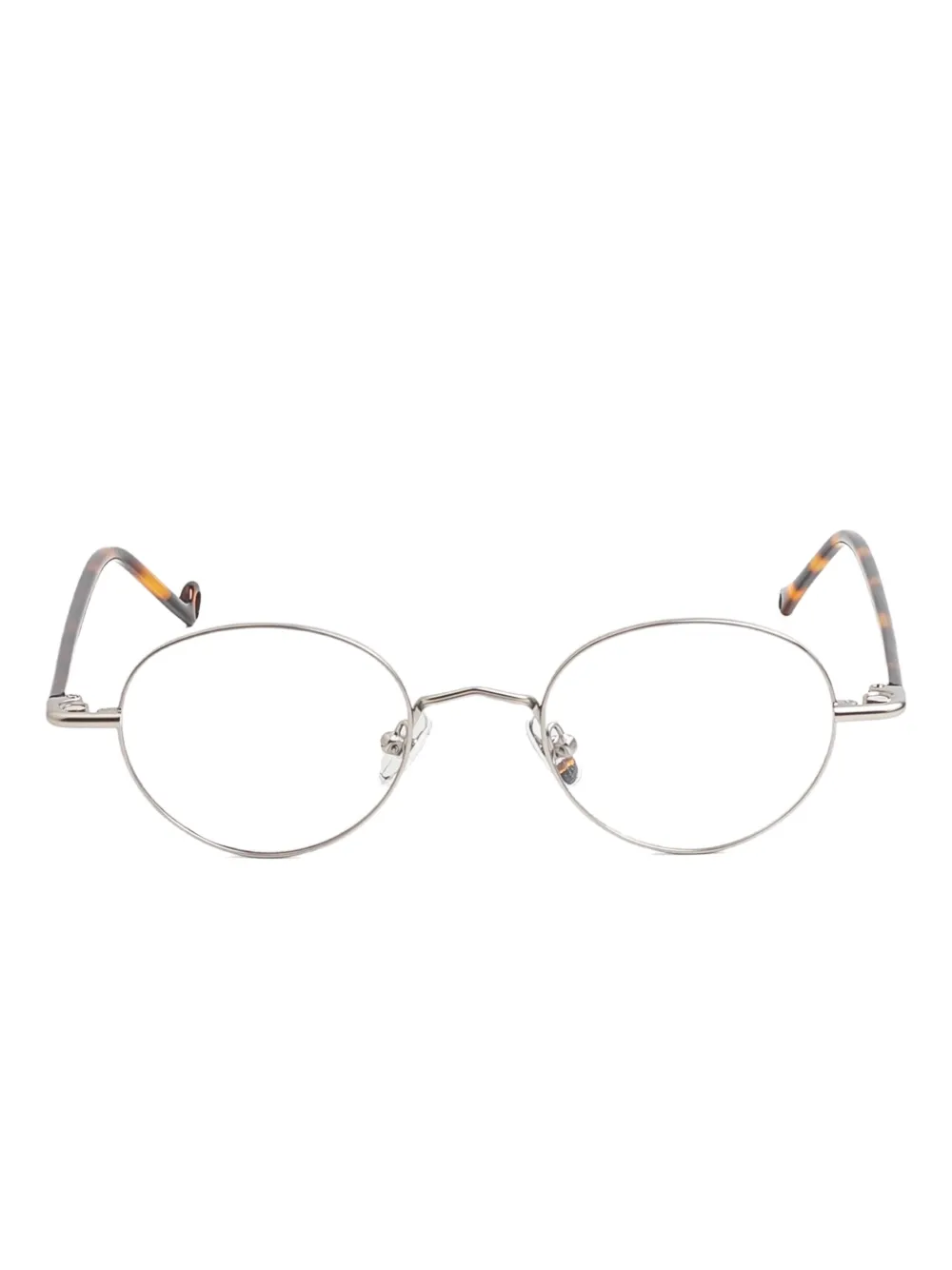 Eyepetizer lunettes de vue Chatham à monture ovale | argent | Image 1