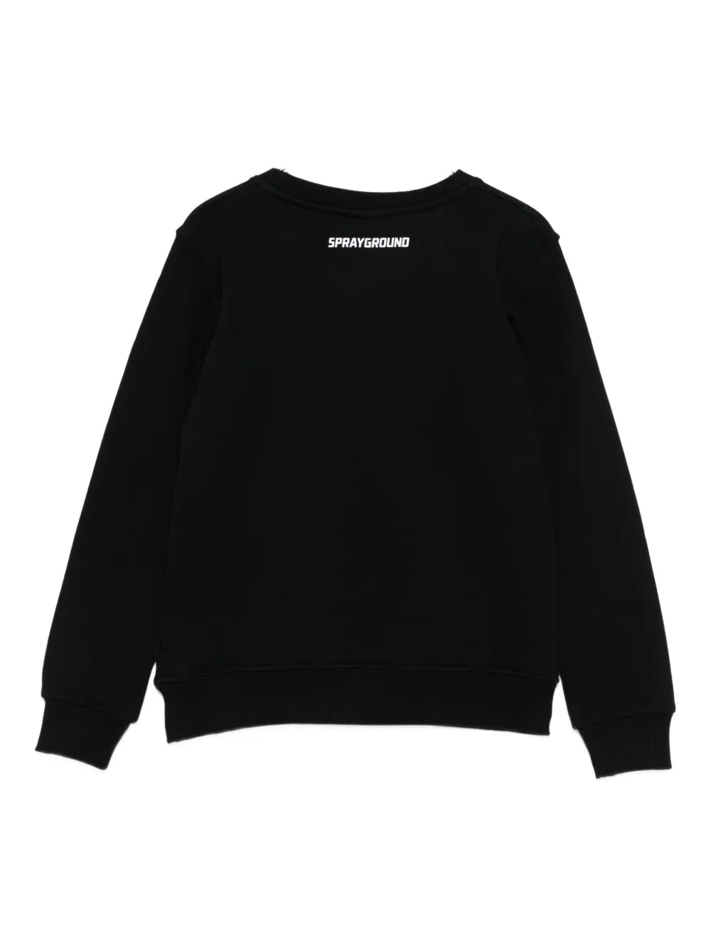 Sprayground Kid Sharks In Paris Sweatshirt In Black