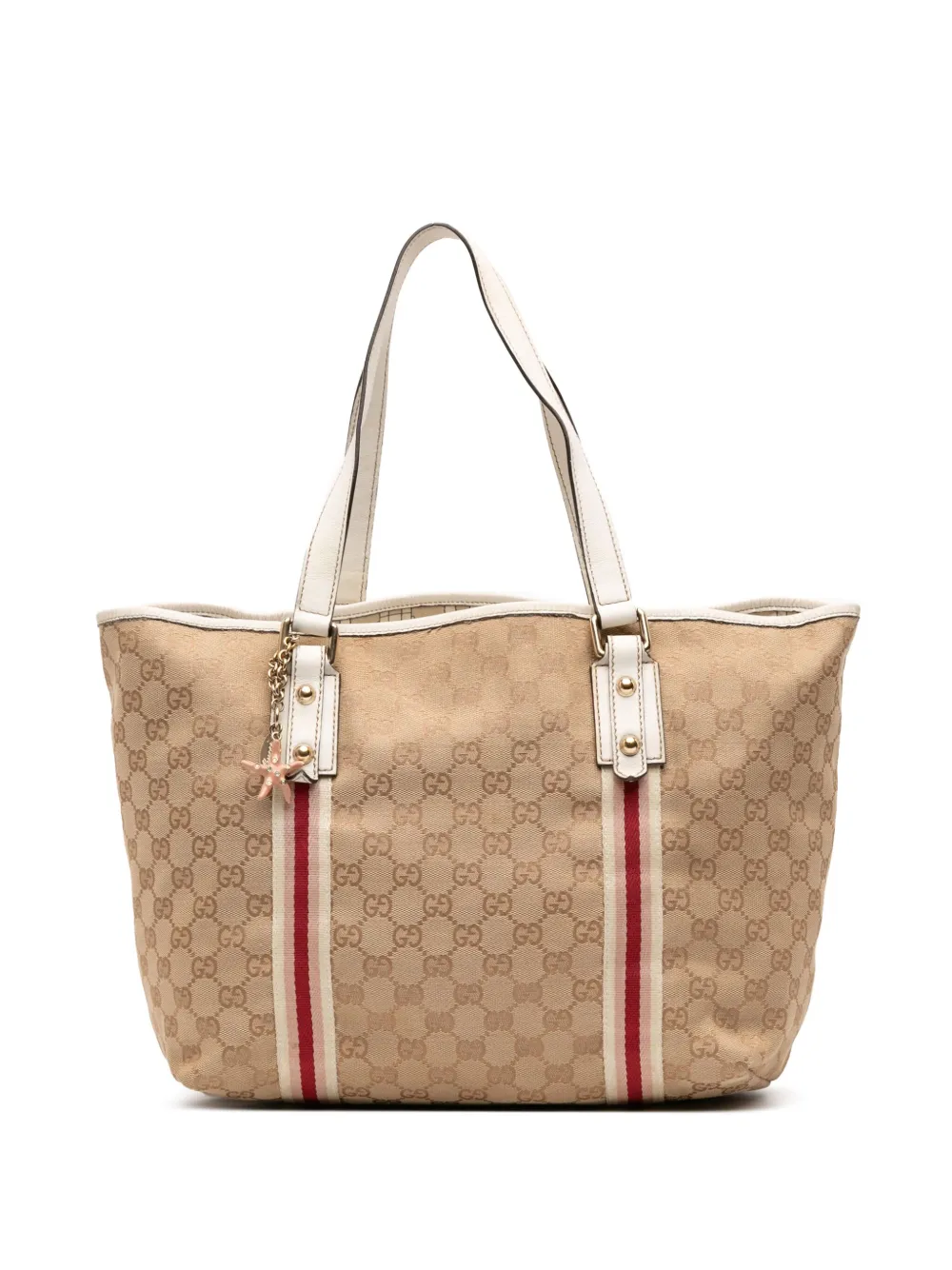 Gucci Pre-Owned 2016-2025 Large GG Canvas Jolicoeur tote bag | Brown | Image 1