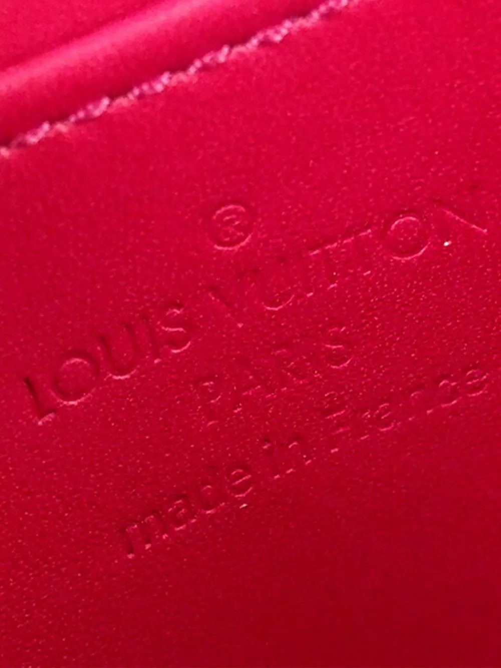 Pre-owned Louis Vuitton 2012 Monogram Vernis Ikat Zippy Purse Coin Pouch In Pink