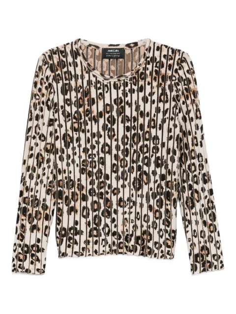 MARCCAIN suéter con animal print