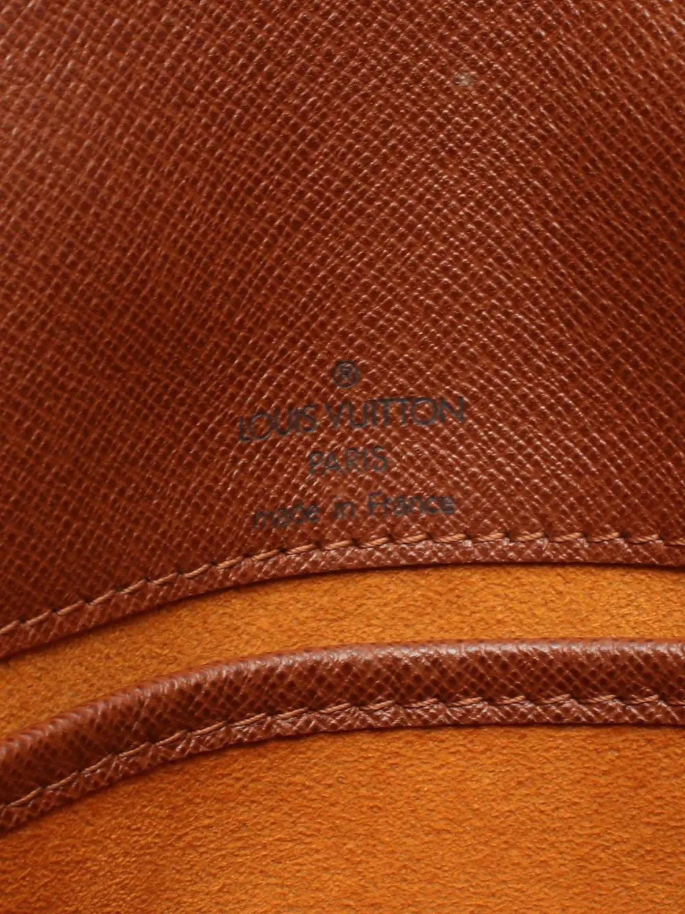 Pre-owned Louis Vuitton 2002 Monogram Musette Tango Short Strap Shoulder Bag In Brown