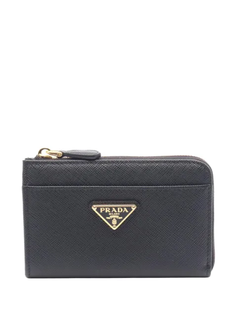 Prada Pre-Owned monedero Saffiano con cierre 2013-2025