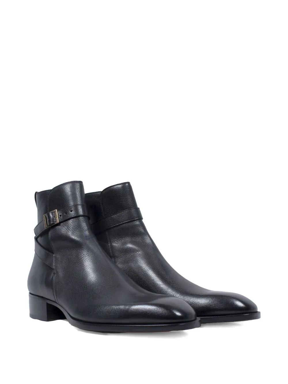 TOM FORD strap-detail ankle boots Zwart