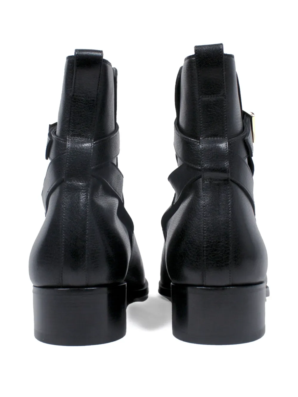 TOM FORD strap-detail ankle boots Zwart
