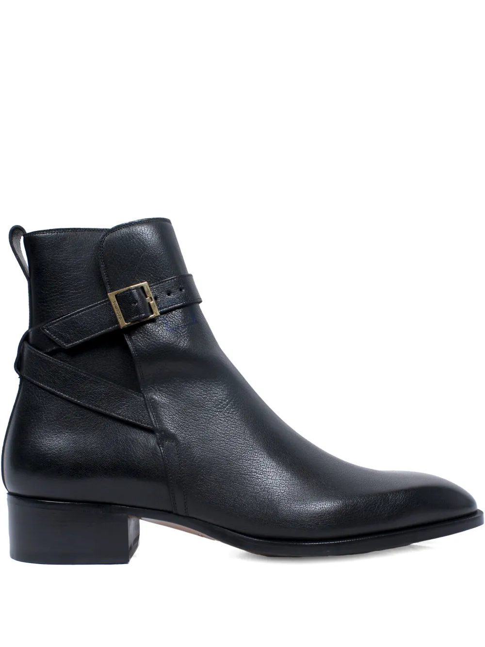 TOM FORD strap-detail ankle boots Zwart