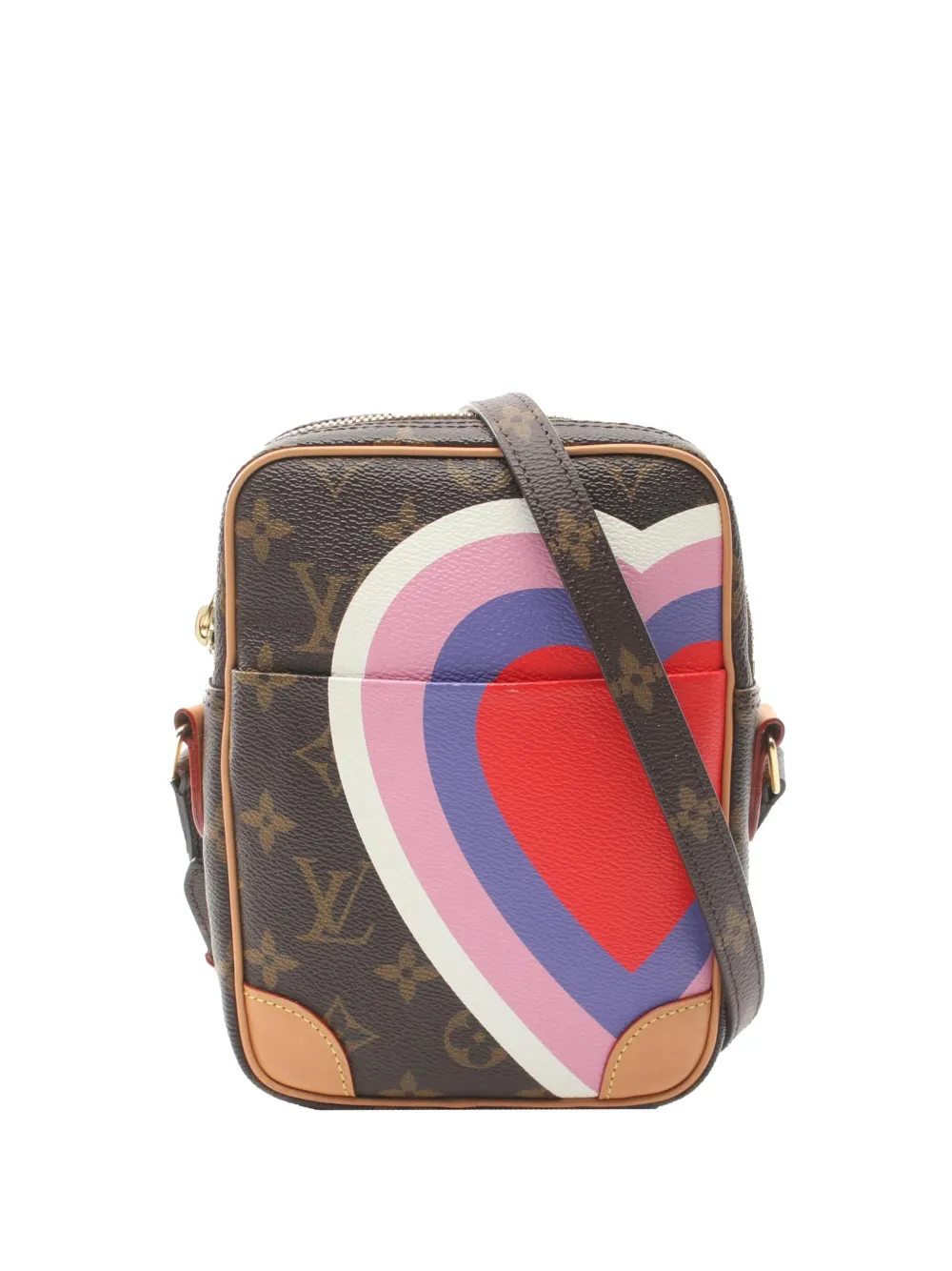 Louis Vuitton Pre-Owned 2020 モノグラム ゲーム オン パナム ショルダーバッグ - ブラウン Louis Vuitton Pre-Owned 2020 モノグラム ゲーム オン パナム ショルダーバッグ - ブラウン