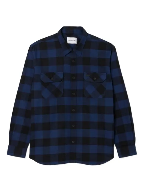 Lacoste checked shirt