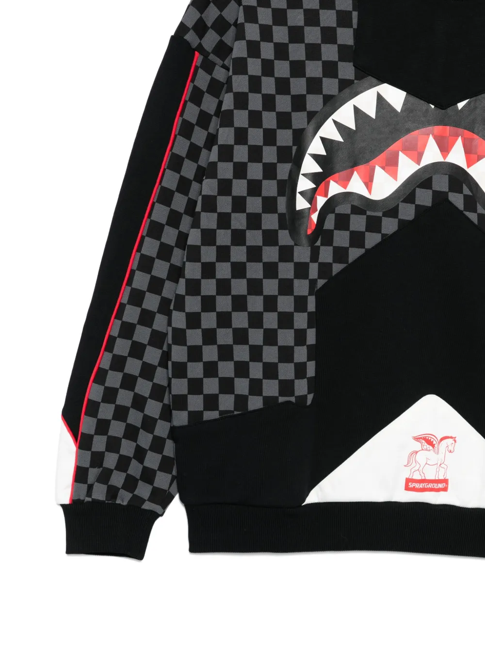 Sprayground Kid Triple Sweatshirt In Black