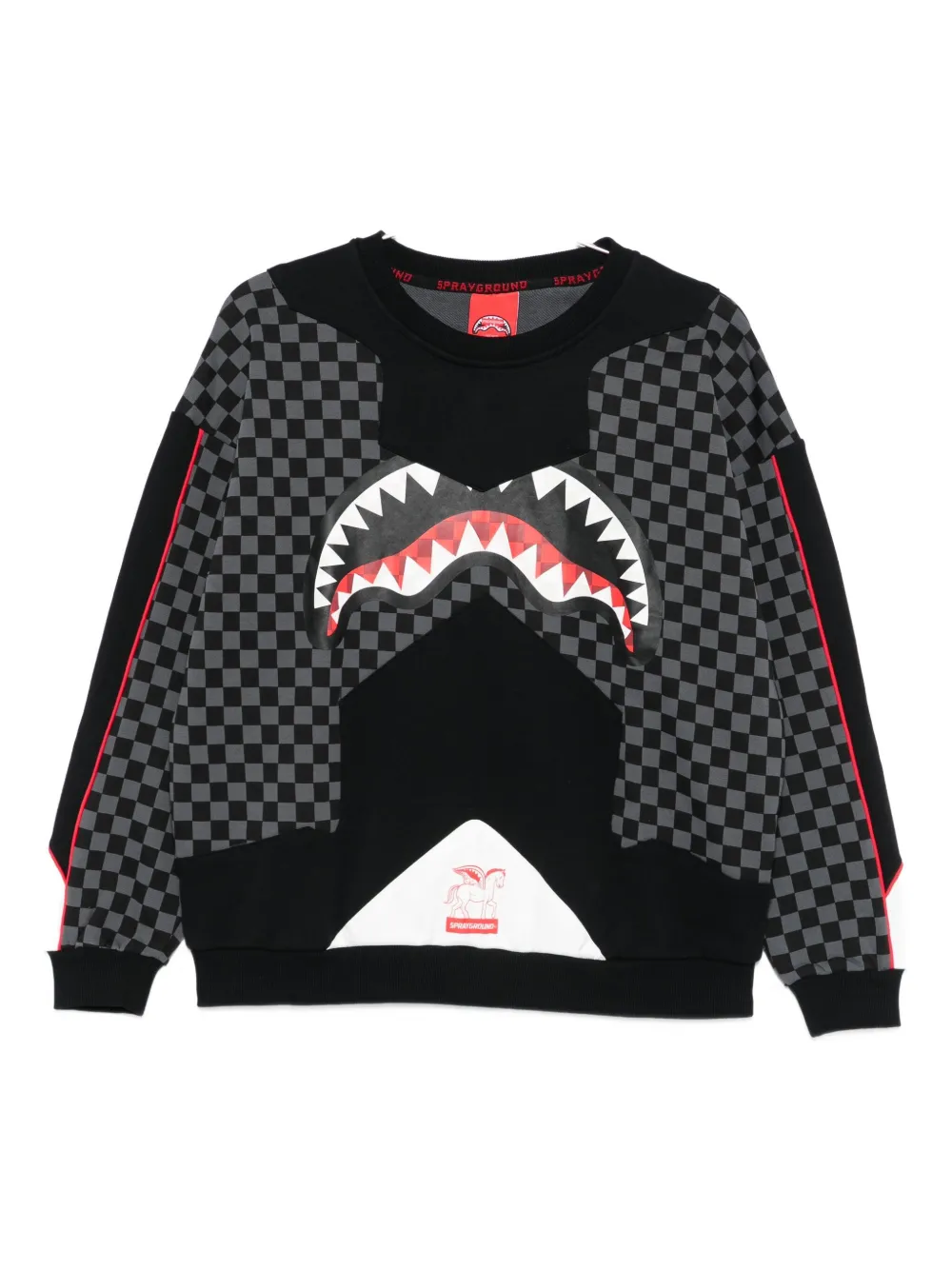 Sprayground Kid Triple Sweatshirt In Black