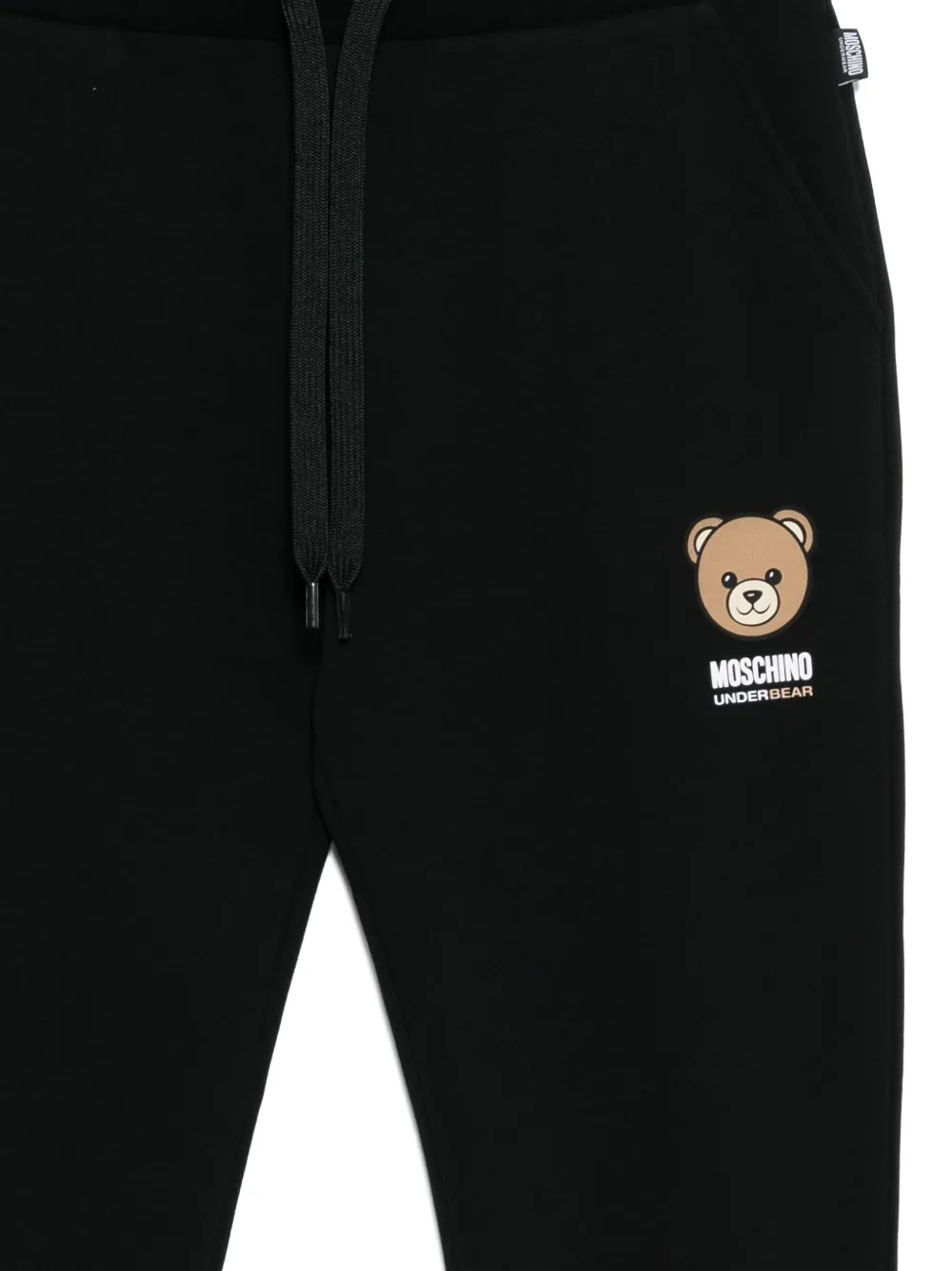 Moschino Loungekleding met logoprint Zwart