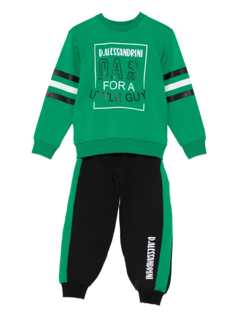 Daniele Alessandrini Kids striped tracksuit
