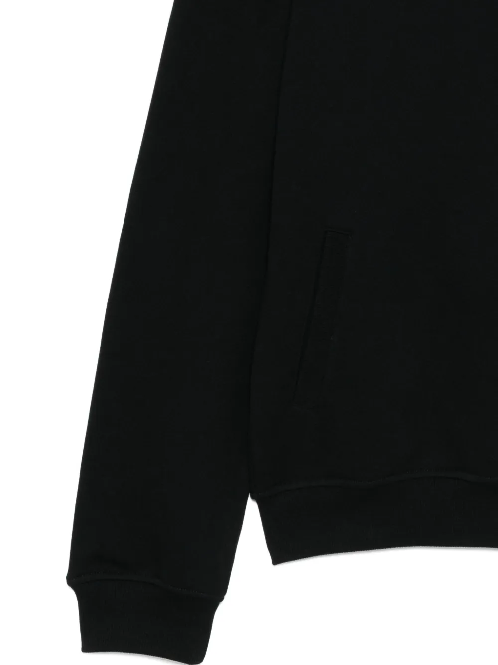 Moschino Sweater met rits Zwart