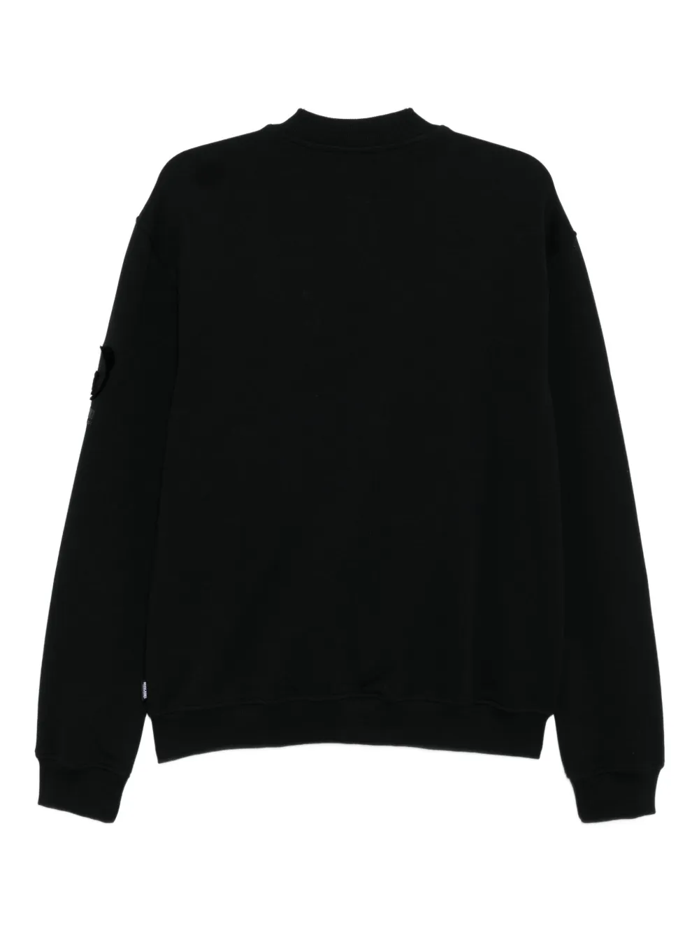 Moschino Sweater met rits - Zwart