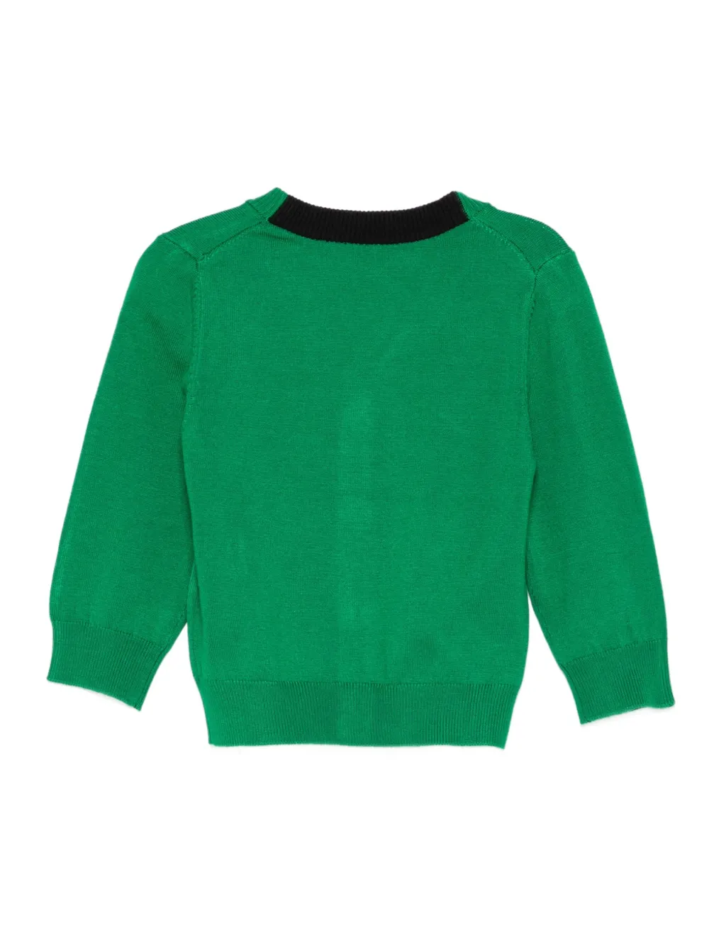 Daniele Alessandrini Kids Wollen vest Groen